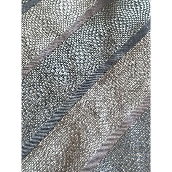 Fratelli Moda Blue 100% Silk Men’s Neck Tie Made In Italy - Picture 9 of 9